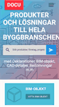 Mobile Screenshot of byggfaktadocu.se